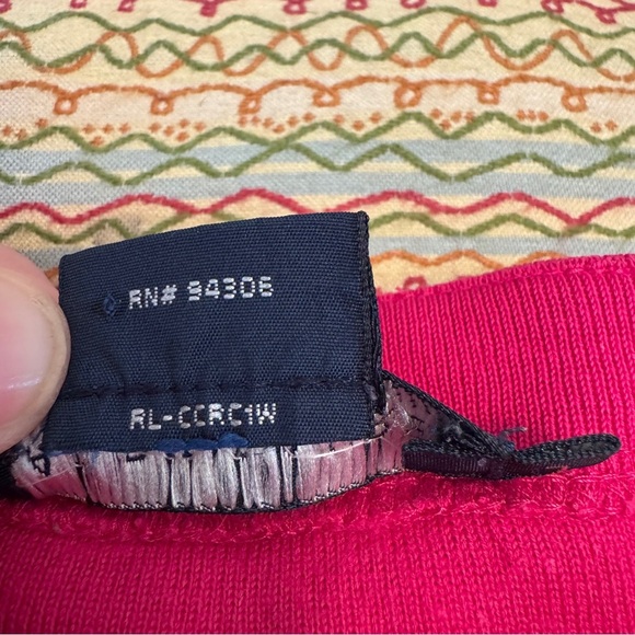 Ralph Lauren Striped Multicolor Women's Boat Neck Top Size Large - Picture 7 of 7